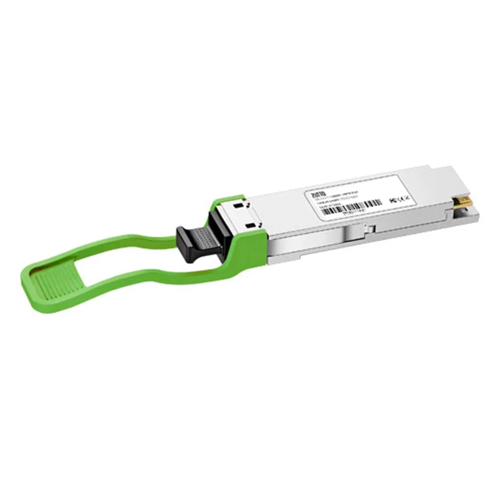 ZUTTO 200G QSFP-DD optical transceiver module, supporting high-speed data center interconnection, low-power consumption, compatible with multiple brands, ideal for high-performance computing and cloud data transfer
