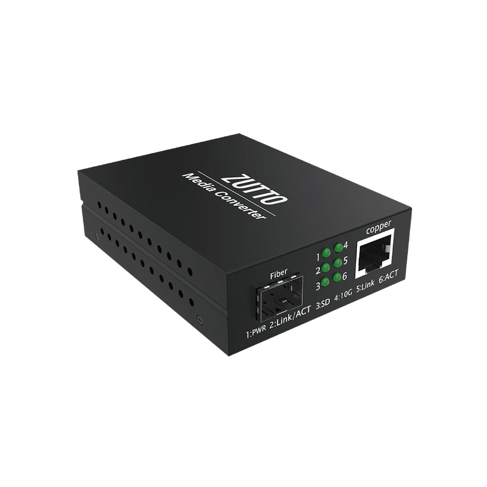 Zutto ZT10SPX-1F1E 10G Ethernet Media Converter
