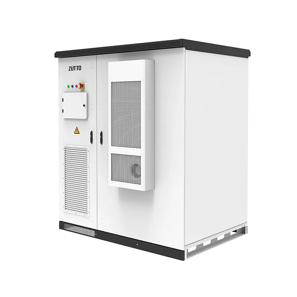 Zutto PowerVault16 215kWh Energy Storage System with Air Cooling and Fire Suppression, Ideal for Industrial and Commercial Use in Singapore
